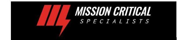 Mission Critical Specialists Logo